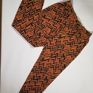 Mawell|Broadway and Broome|Chevron Print Pants